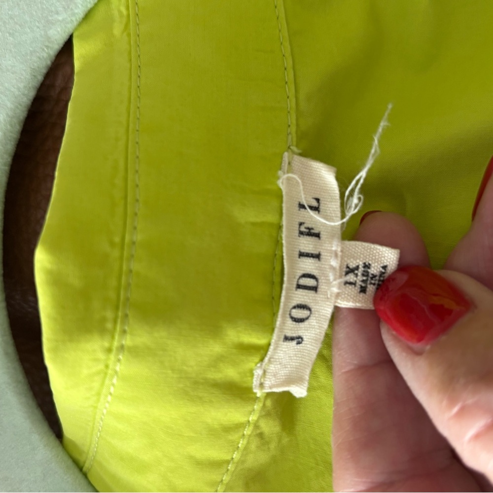 JODIFL Vibrant Lime Blouse